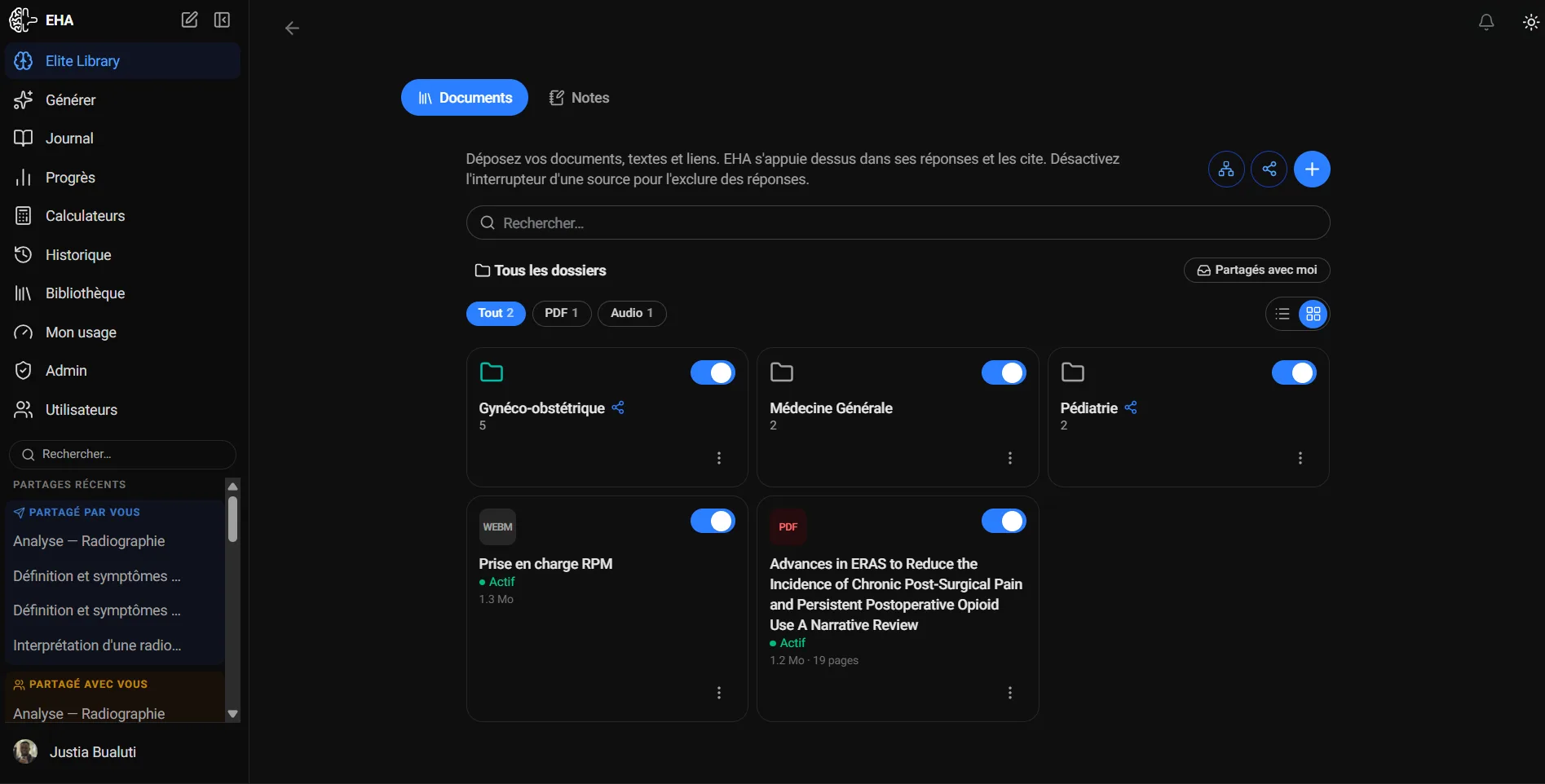 EHA — Elite Library