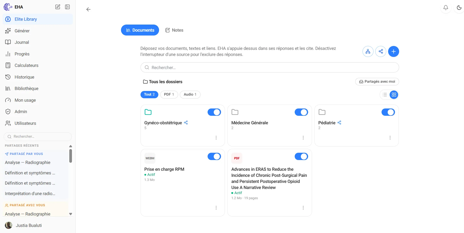 EHA — Elite Library